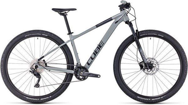 Cube Attention Mountain Bike 2024 Swamp Grey/Black - Thumbnail 2