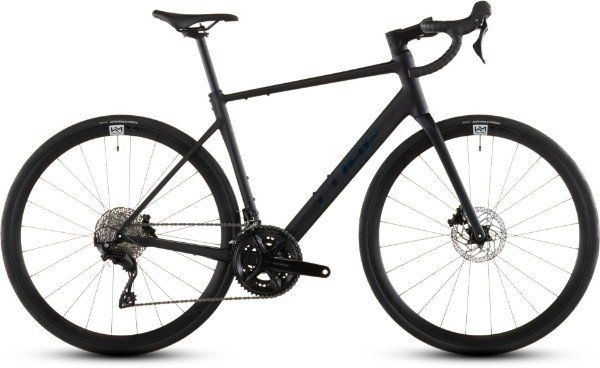 Cube Attain SLX Road Bike - 2026 - Coal n Prism, 56cm - Image 1