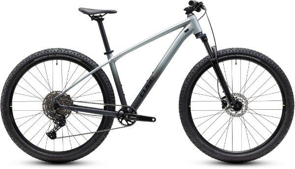 Cube Aim Pro Hardtail Mountain Bike - 2027 - grey n black, XS