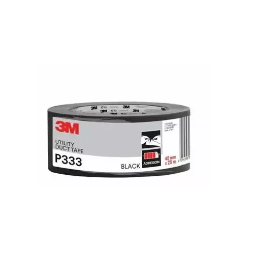 Scotch P333 Utility Multi-use Duct Tape Black 48mm x 25m (Roll) - 7100192815 - Image 1