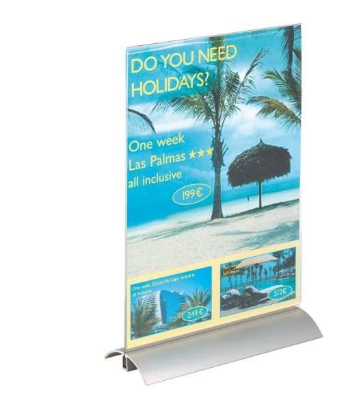 Durable PRESENTER A4 Acrylic Transparent - Image 1