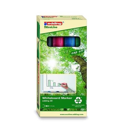 Edding E-28/4 S ECOLINE WB MARKER P4 - Thumbnail 2