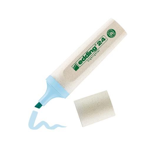Edding 24 EcoLine marker 1 pc(s) Chisel tip Blue - Image 1