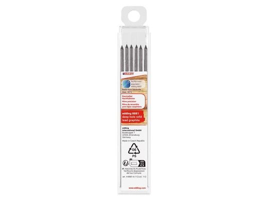 Edding 4-8881-6-112 8881 Refill Graphite Lead Set 6 Piece