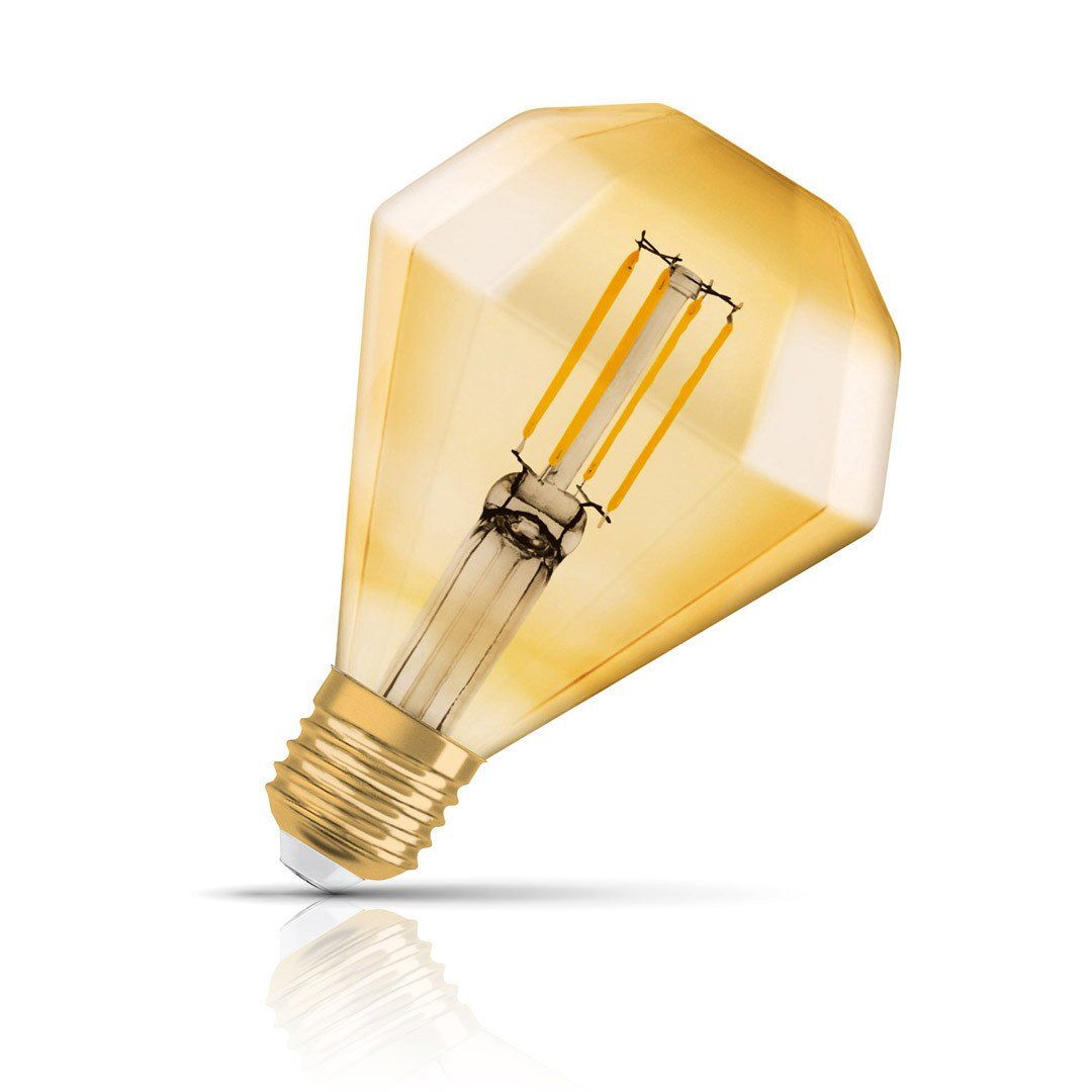 OSRAM LED bulb E27 4W Vintage Diamond 824 gold - Image 1
