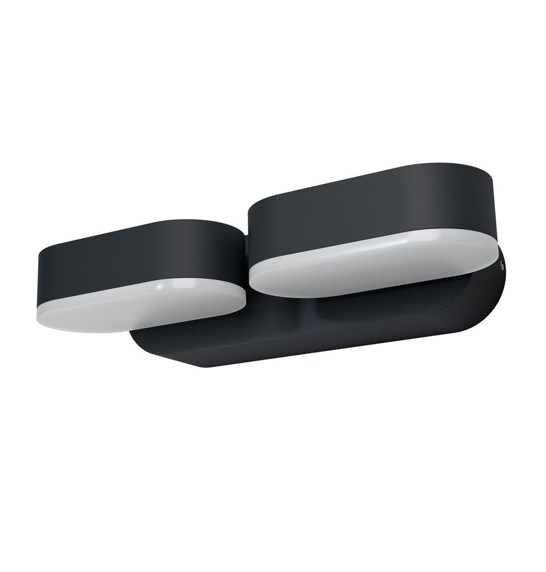 Ledvance 13W ENDURA STYLE Mini Spot II Dark Grey LED Wall Light - Image 1