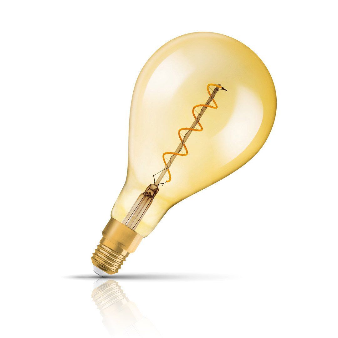 Osram LED Filament Giant GLS 4W E27 Dimmable Vintage 1906 Extra Warm White Gold - Image 1