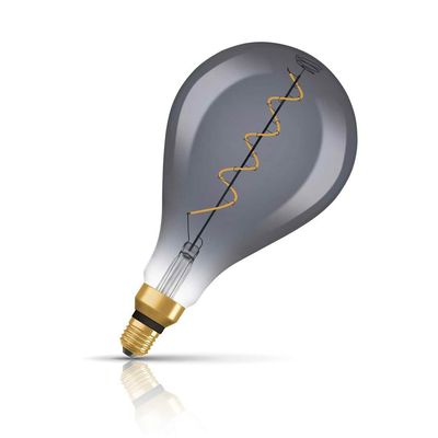 Osram LED Filament Giant GLS 4W E27 Dimmable Vintage 1906 Extra Warm White Smoke
