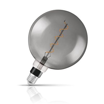 Osram LED G200 Filament Globe 4W E27 Dimmable Vintage 1906 Extra Warm White Smoke