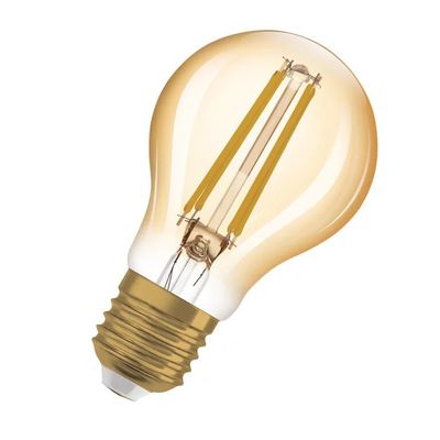 OSRAM LED bulb E27 vintage 1906 6.5 W 2,400 K gold