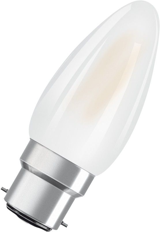 OSRAM Candle LED bulb B22d 5W 2,700K matt dimmable - Image 1