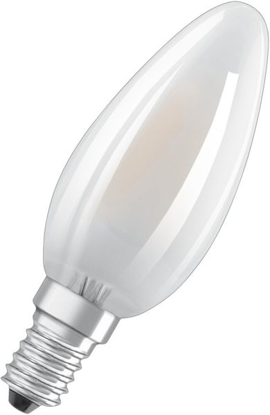 OSRAM candle LED bulb E14 4.8 W Classic B 827 matt