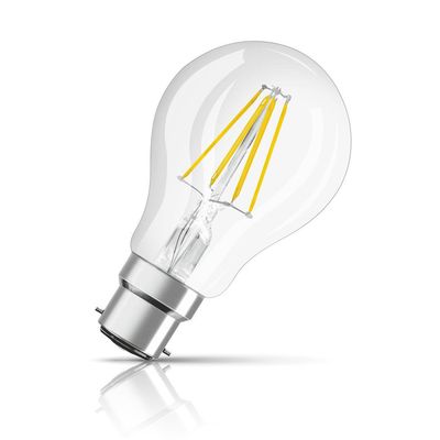 Osram LED GLS 6.5W B22 Dimmable Parathom Warm White Clear