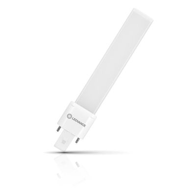 Ledvance LED DULUX® S9 PLS Light Bulb 2-Pin 4W EM & AC Mains Cool White 4000K Push Fit Frosted