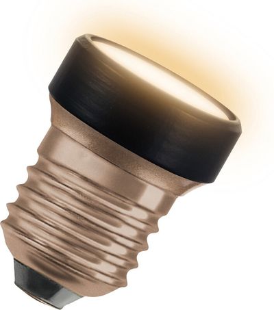 OSRAM LED bulb Star Flat E27 3.5W 2700K interchangeable ring.