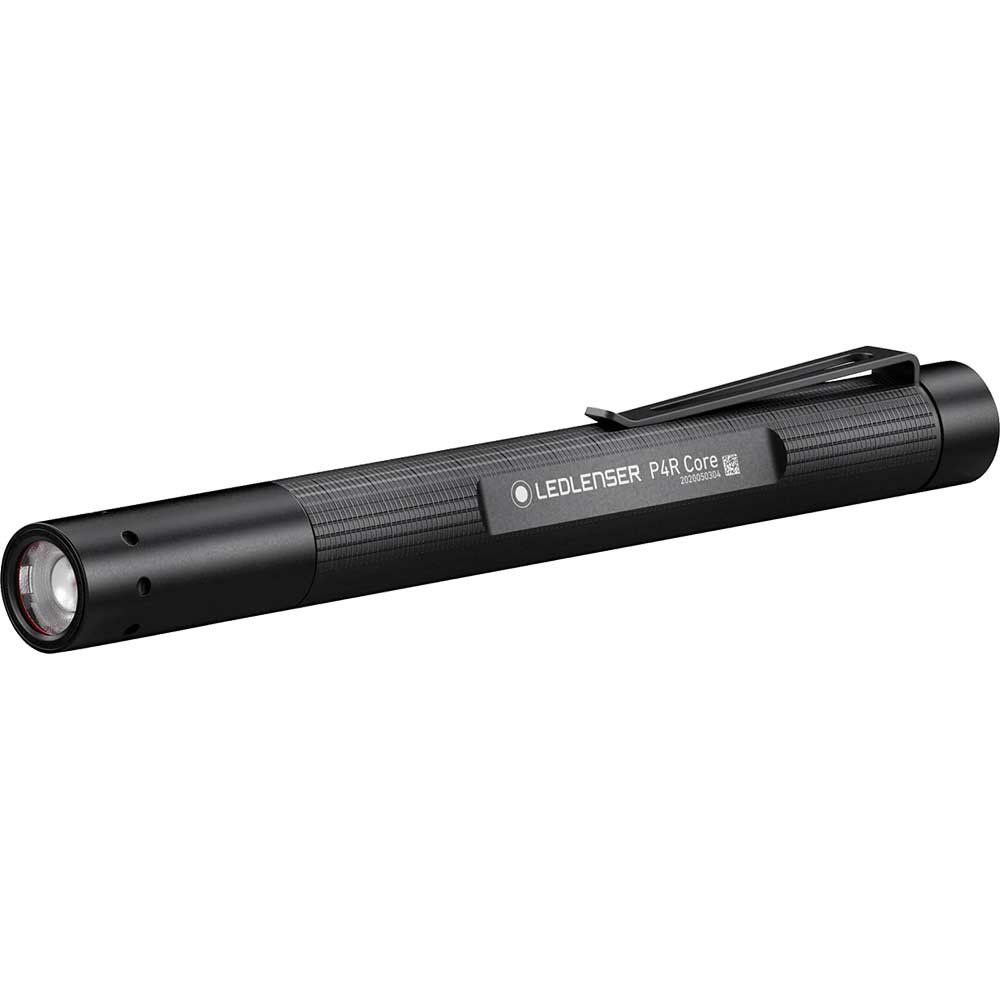 LED Lenser P4R CORE Rechargeable LED Torch Black - Image 1