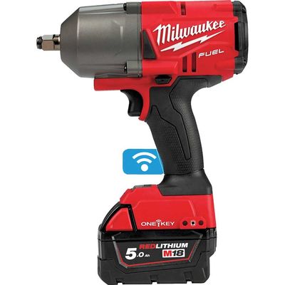 Milwaukee M18 5Amp Fuel One-Key High Torque 1/2 Impact Wrench (Kit) | 4933459728 | Euro Car Parts - Thumbnail 2