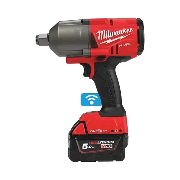 Milwaukee M18 3/4" One-Key Fuel Impact Wrench 2034Nm 2 X 5Amp Batts Charger | 4933459731 | Euro Car Parts - Image 1