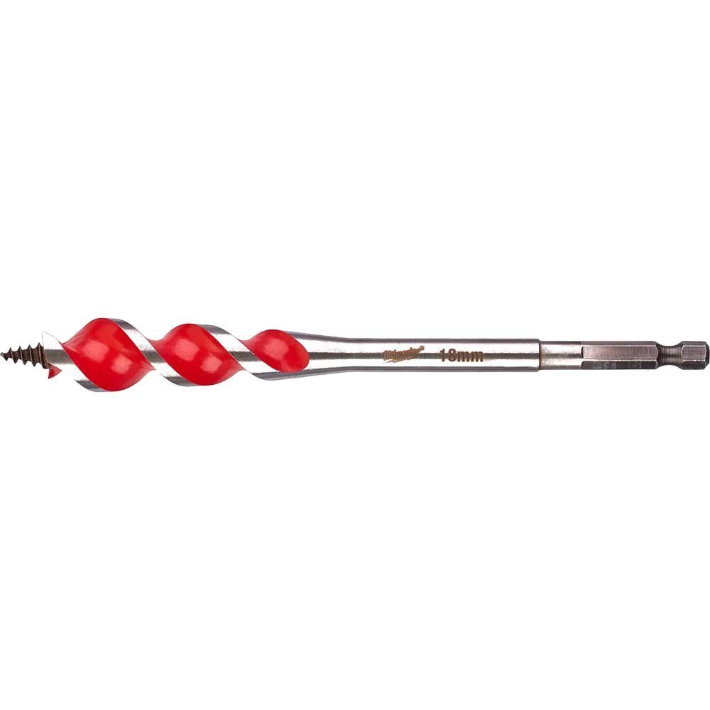 Milwaukee Speed Feed Wood Drill Bit 18mm 165mm - Image 1