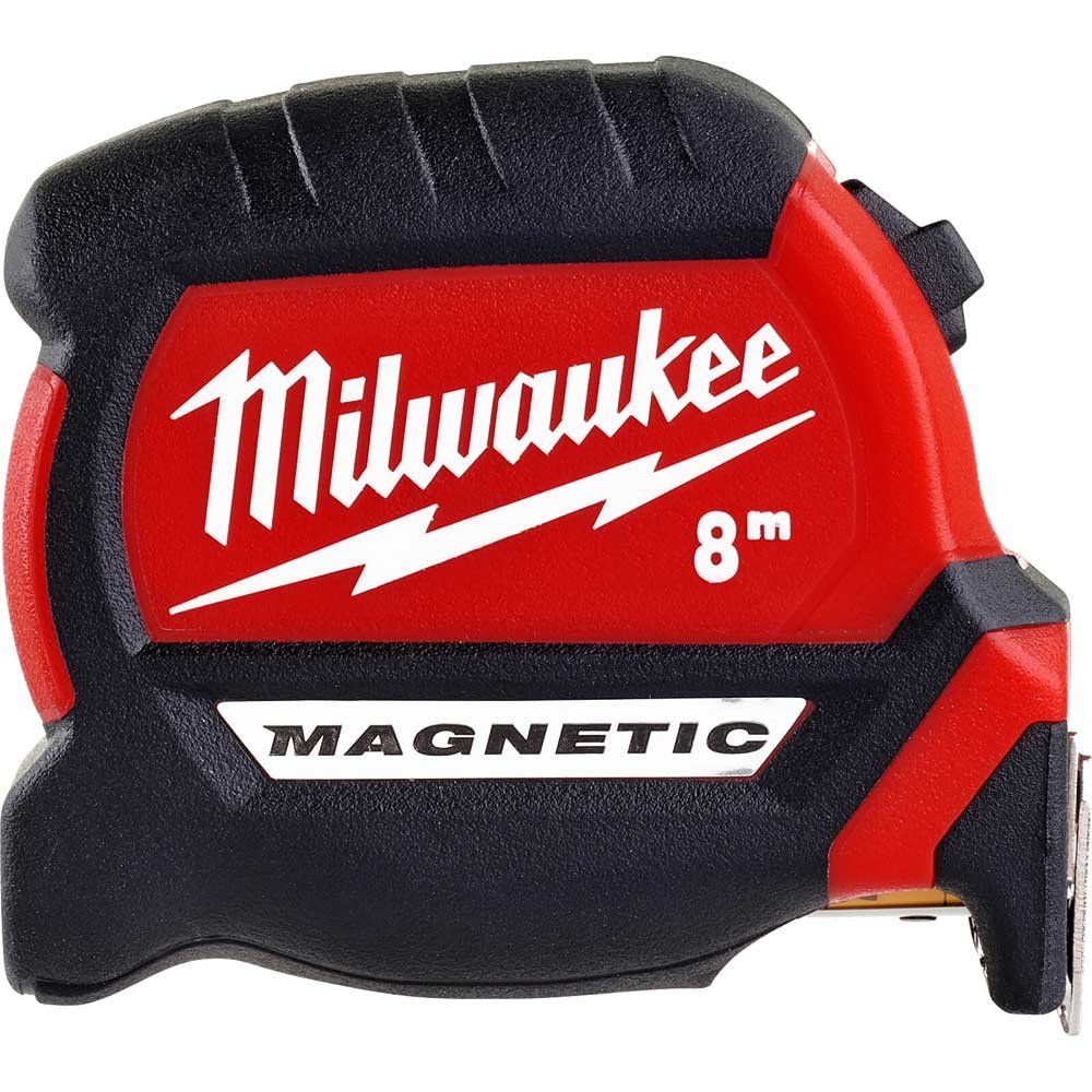 Milwaukee MAG Tape Measure Metric Metric 8m 27mm - Image 1