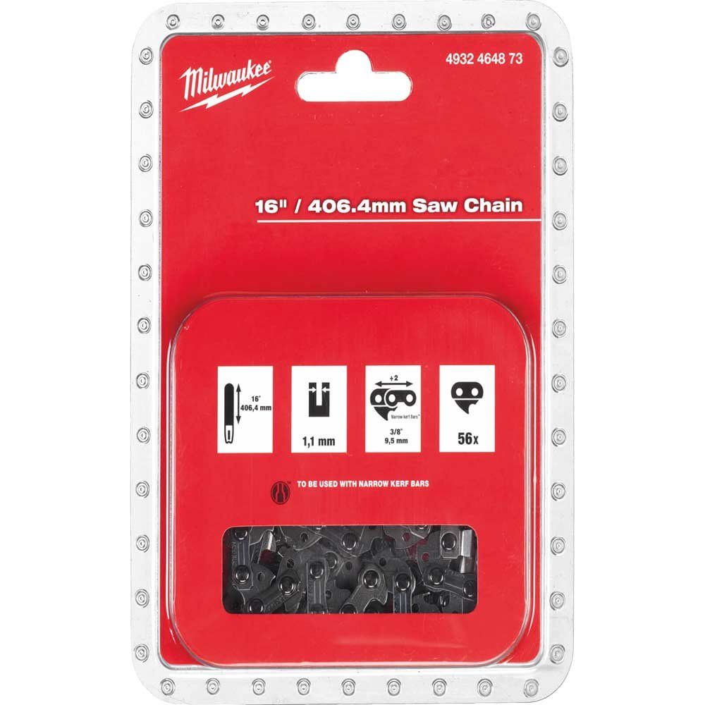 Milwaukee Replacement Chain for M18 FCHS 400mm Chainsaw - Image 1