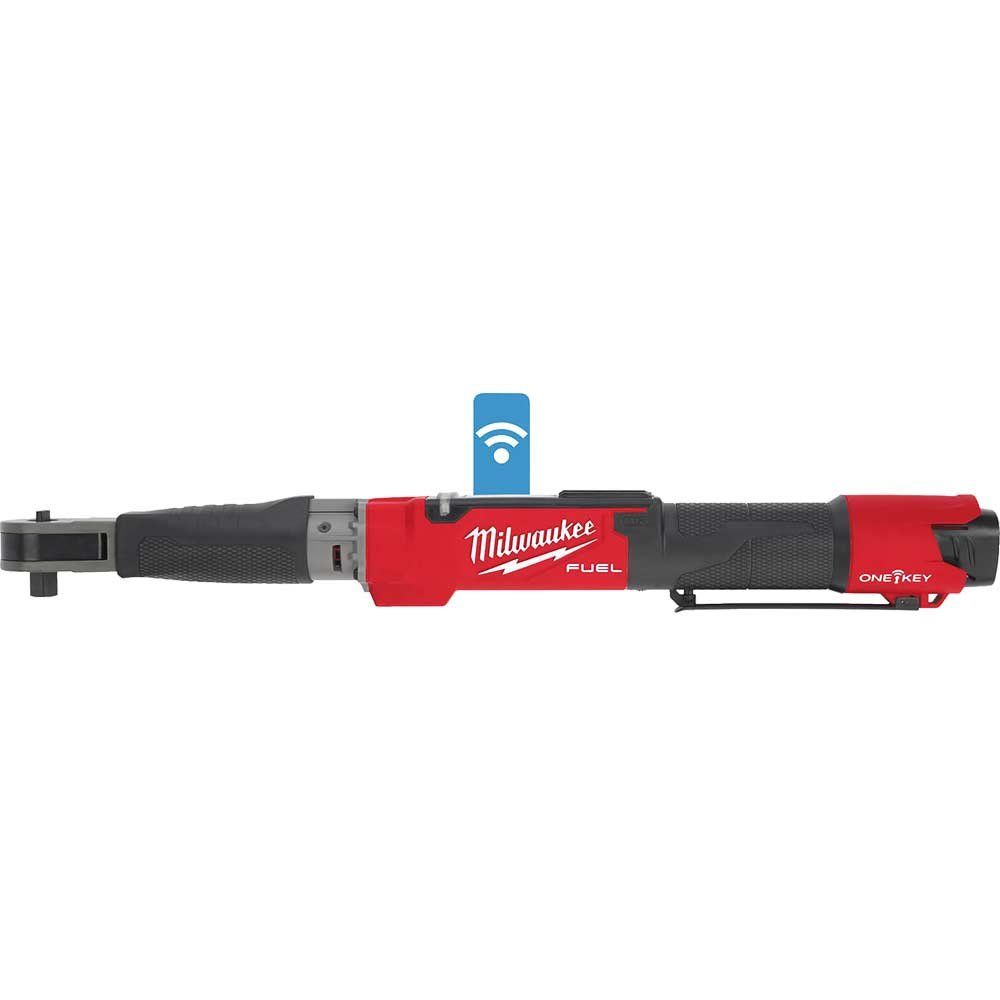 Milwaukee M12 ONEFTR12 Fuel 12v Cordless Brushless 1/2" Drive Digital Torque Wrench 1 x 2ah Li-ion Battery Charger Case - Image 1