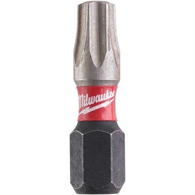 Milwaukee Shockwave Impact Duty Torx Screwdriver Bits TX30 50mm Pack of 10