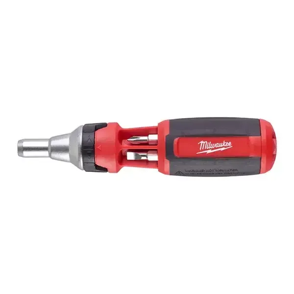 Milwaukee 9 In 1 Ratcheting Multibit Screwdriver- Universal 1Pc | 4932471598 | Euro Car Parts - Image 1