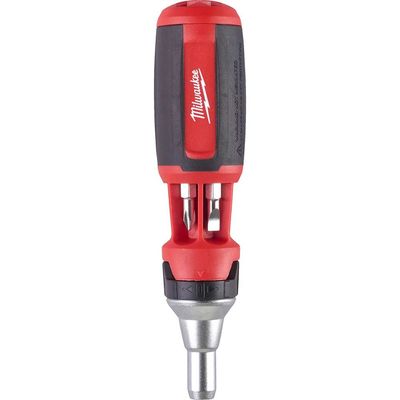 Milwaukee 9 In 1 Ratcheting Multibit Screwdriver- Universal 1Pc | 4932471598 | Euro Car Parts - Thumbnail 2