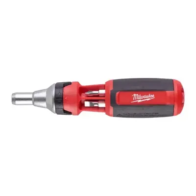Milwaukee 9 In 1 Ratcheting Multibit Screwdriver- Universal 1Pc | 4932471598 | Euro Car Parts