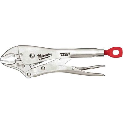 Milwaukee 10" Torque Lock Curved Jaw Locking Pliers - 1Pc | 4932471725 | Euro Car Parts - Thumbnail 2