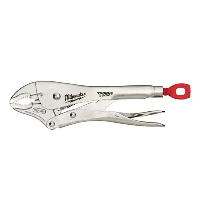 Milwaukee 10" Torque Lock Curved Jaw Locking Pliers - 1Pc | 4932471725 | Euro Car Parts