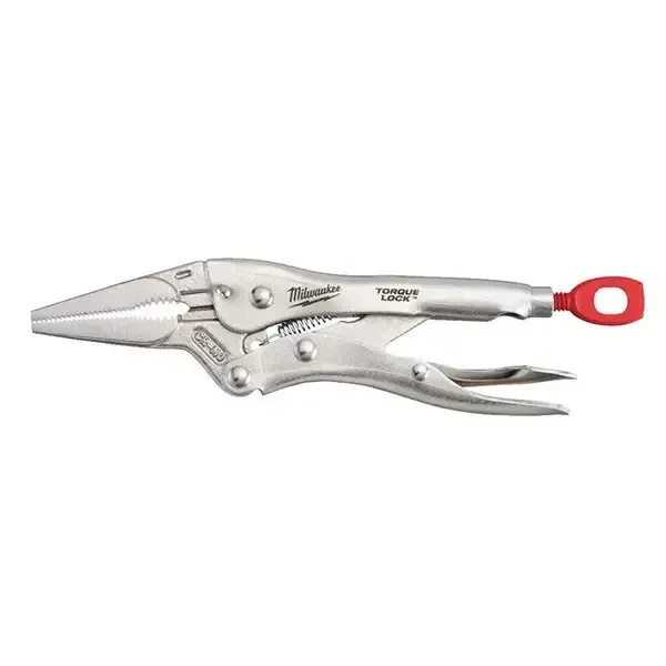 Milwaukee 6" Long Nose Locking Pliers - 1Pc | 4932471731 | Euro Car Parts - Image 1