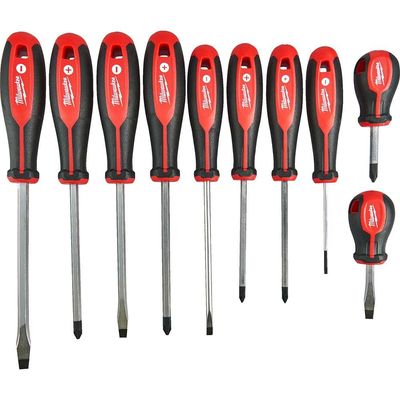 Milwaukee 10 Piece Tri-Lobe Screwdriver Set
