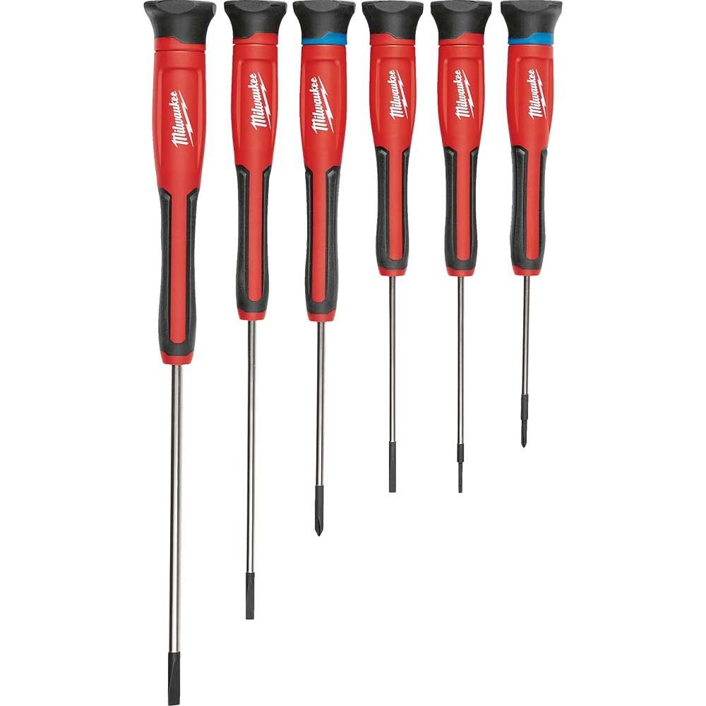 Milwaukee 6 Piece Precision Screwdriver Set - Image 1