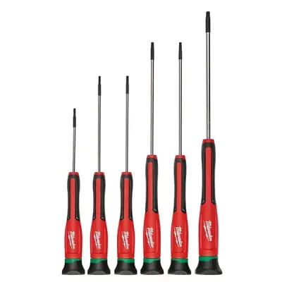 Milwaukee Torx Precision Screwdriver Set 6Pc | 4932471870 | Euro Car Parts