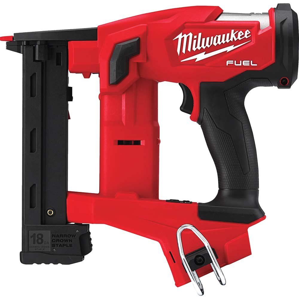Milwaukee M18 FNCS18GS Fuel 18v Cordless Brushless Narrow Crown Stapler No Batteries No Battery Charger Case - Image 1