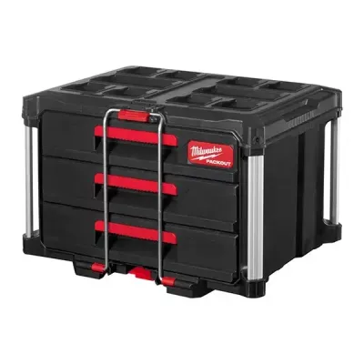 Milwaukee Packout 3 Drawer Tool Box | 4932472130 | Euro Car Parts
