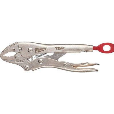Milwaukee 5Inch Torque Lock Curved Jaw Pliers | 4932472263 | Euro Car Parts - Thumbnail 2