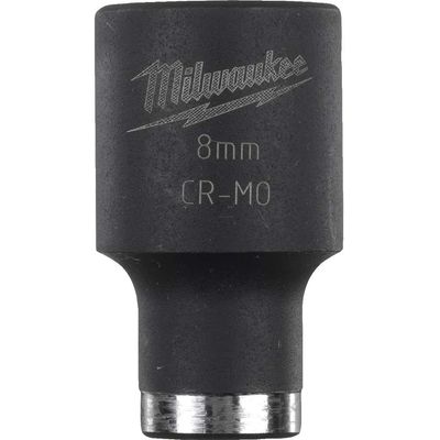 Milwaukee 3/8" Drive Shockwave Impact Duty Socket 3/8" 8mm