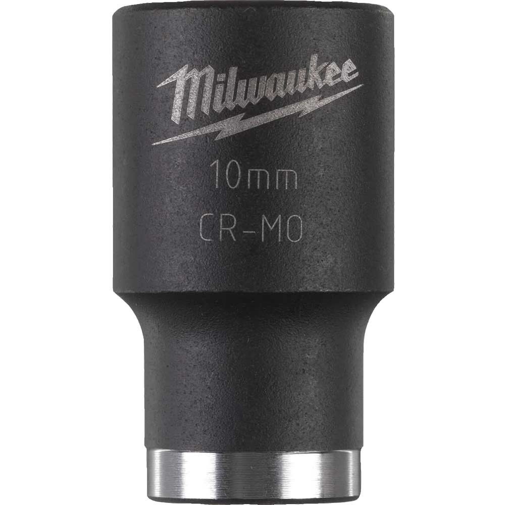 Milwaukee 3/8" Drive Shockwave Impact Duty Socket 3/8" 10mm - Image 1