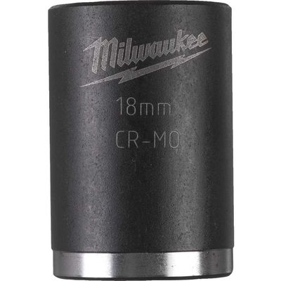 Milwaukee 3/8" Drive Shockwave Impact Duty Socket 3/8" 18mm