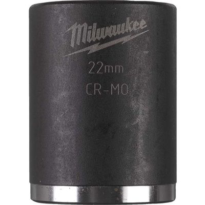 Milwaukee 3/8" Drive Shockwave Impact Duty Socket 3/8" 22mm