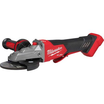 Milwaukee M18 Fuel 125Mm Braking Flathead Small Angle Grinder Gen2 (Naked) | 4933478439 | Euro Car Parts - Thumbnail 2