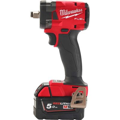 Milwaukee M18 Fuel Gen3 Compact Impact Wrench 1/2" (Kit) 339Nm | 4933478445 | Euro Car Parts - Thumbnail 2