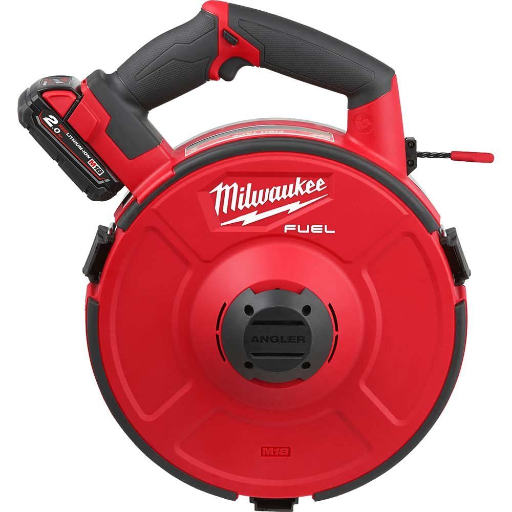 Milwaukee M18 FPFT Fuel 18v Cordless Brushless Powered Draw Tape 2 x 2ah Li-ion Battery Charger No Case - Image 1
