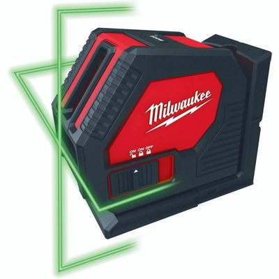 Milwaukee CLL-C Self Levelling Green Cross Line Laser Level