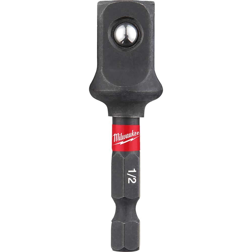 Milwaukee Shockwave Hex Impact Adaptor 1/2" - Image 1