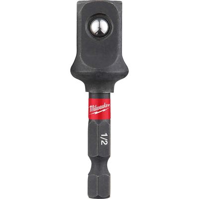 Milwaukee Shockwave Hex Impact Adaptor 1/2"