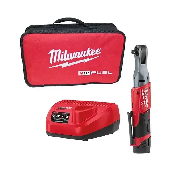 Milwaukee M12 High Speed Ratchet 3/8 (Kit) | 4933478809 | Euro Car Parts - Image 1